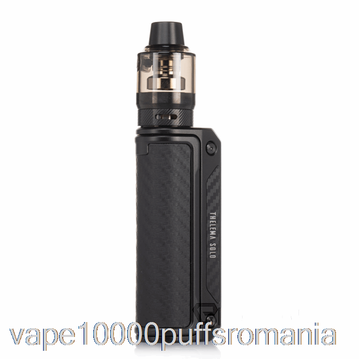 Vape Romania Lost Vape Thelema Solo 100w Starter Kit Negru / Fibra De Carbon
